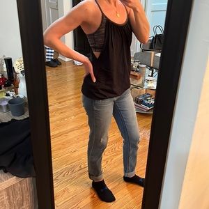Lululemon low racer back tank w built-in bra 4